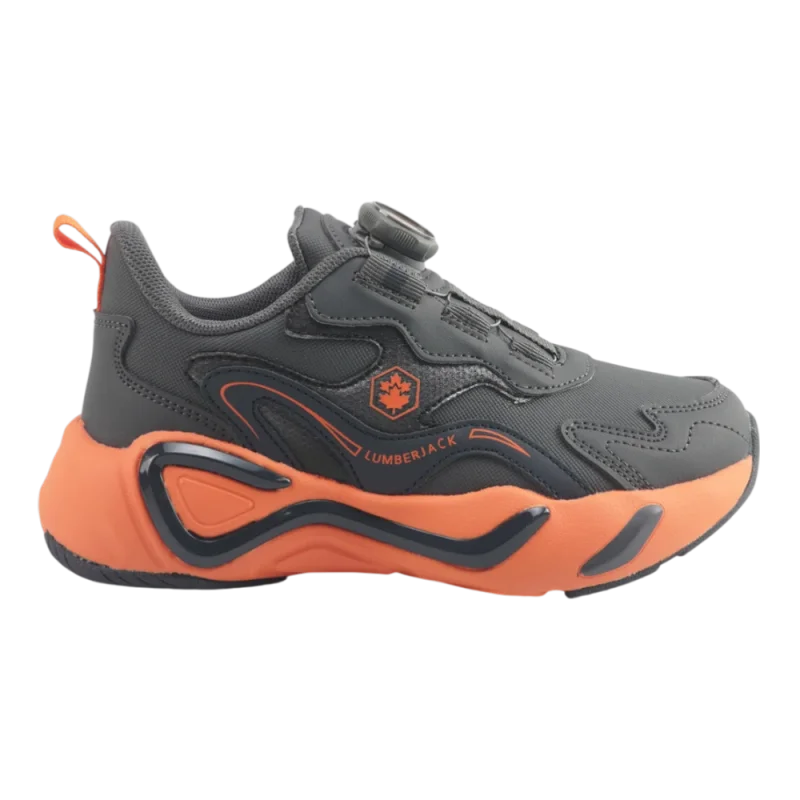 Lumberjack 5W Nova 5PR Gri Çocuk Günlük Ayakkabı - 1