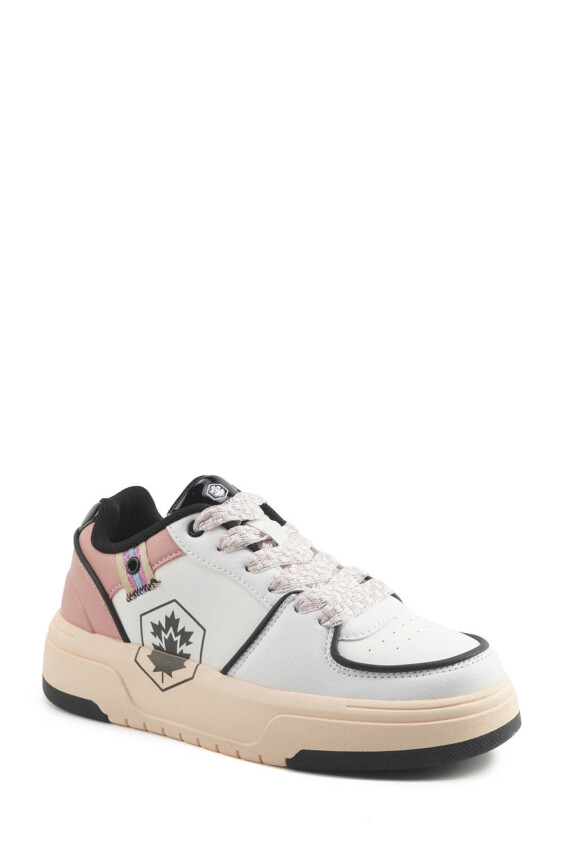 Lumberjack 5W Sempre 5PR Beyaz Kadın Sneaker Ayakkabı - 3