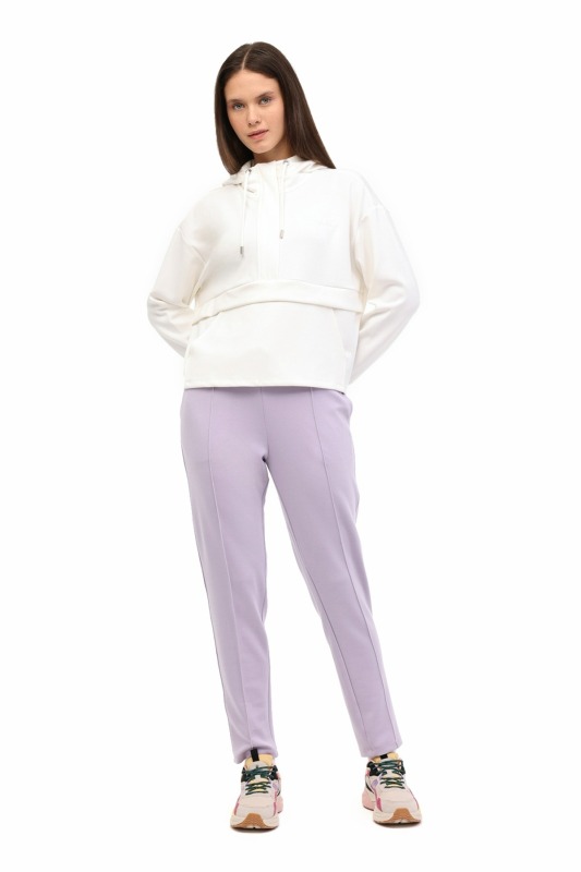 Lumberjack 5W WB 17Rosa 5PR Bej Kadın Sweatshirt - 3