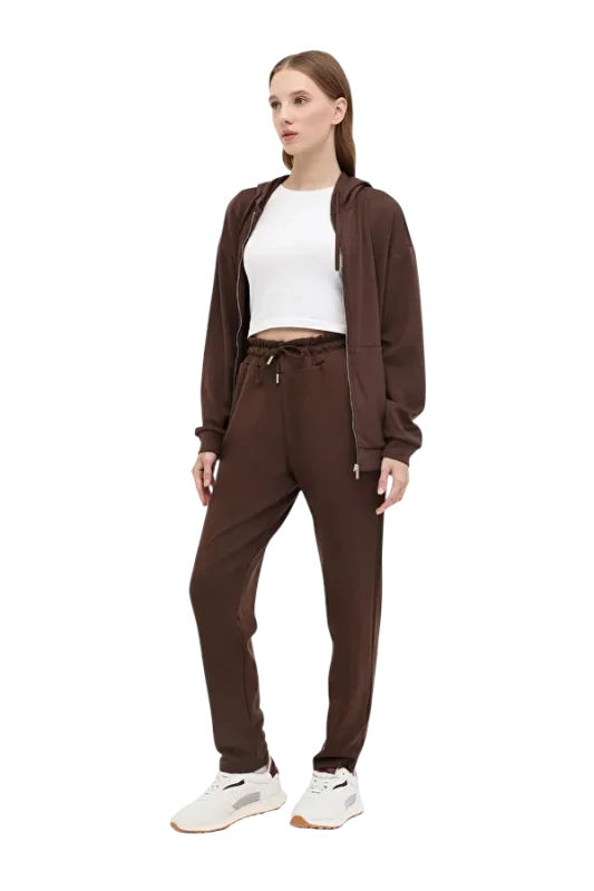 Lumberjack 5W WB 22Carla-P CT693 5PR Kahverengi Kadın Eşofman Altı - 1