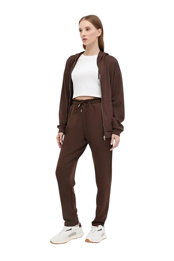 Lumberjack 5W WB 22Carla-P CT693 5PR Kahverengi Kadın Eşofman Altı - 1