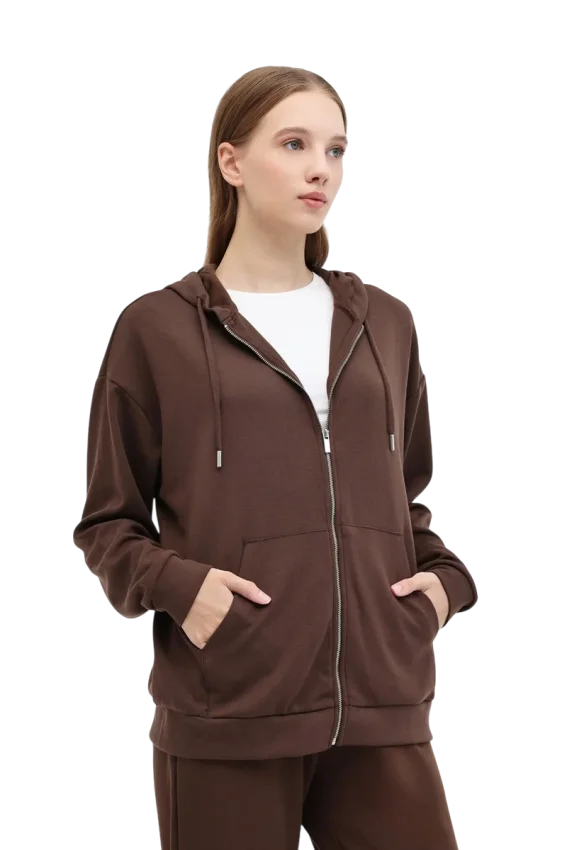 Lumberjack 5W WB Carla-H Ginsen 5PR Kahverengi Kadın Sweatshirt - 1