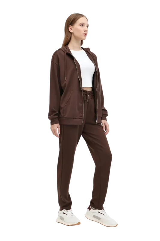 Lumberjack 5W WB Carla-H Ginsen 5PR Kahverengi Kadın Sweatshirt - 2