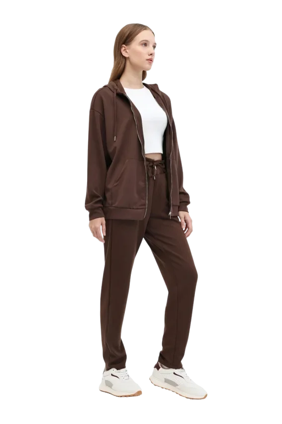 Lumberjack 5W WB Carla-H Ginsen 5PR Kahverengi Kadın Sweatshirt - 2