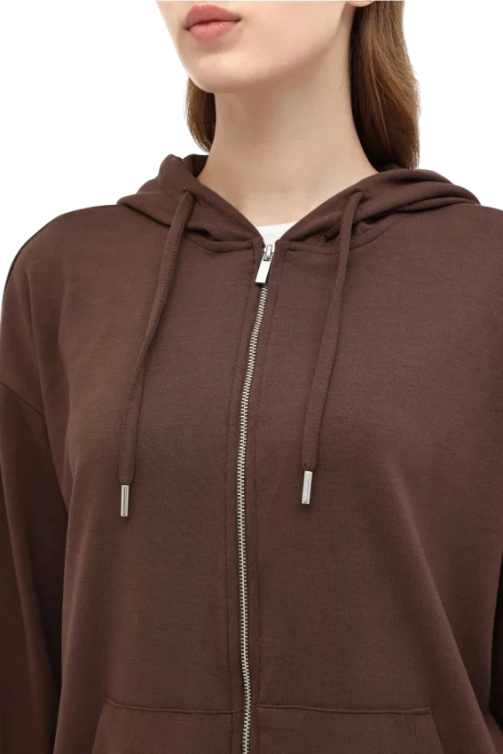 Lumberjack 5W WB Carla-H Ginsen 5PR Kahverengi Kadın Sweatshirt - 3