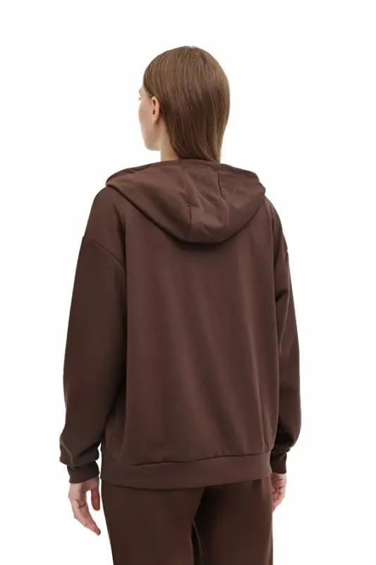 Lumberjack 5W WB Carla-H Ginsen 5PR Kahverengi Kadın Sweatshirt - 2