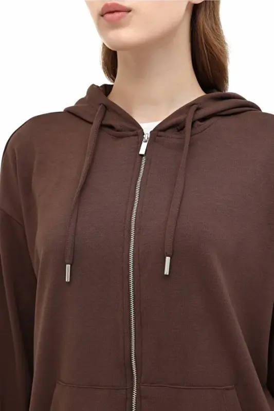 Lumberjack 5W WB Carla-H Ginsen 5PR Kahverengi Kadın Sweatshirt - 4