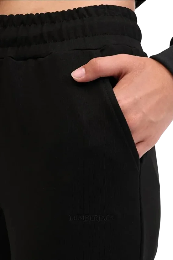 Lumberjack 5W WB Jogger 22CT133 5PR Siyah Kadın Eşofman Altı - 3