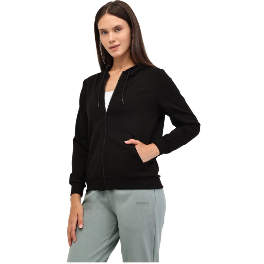 Lumberjack 5W WB SN77 5PR Siyah Kadın Sweatshirt - 1