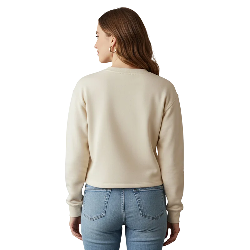 Lumberjack 5W WL 16Aber Yog2-8 5PR Bej Kadın Sweatshirt - Lumberjack (1)