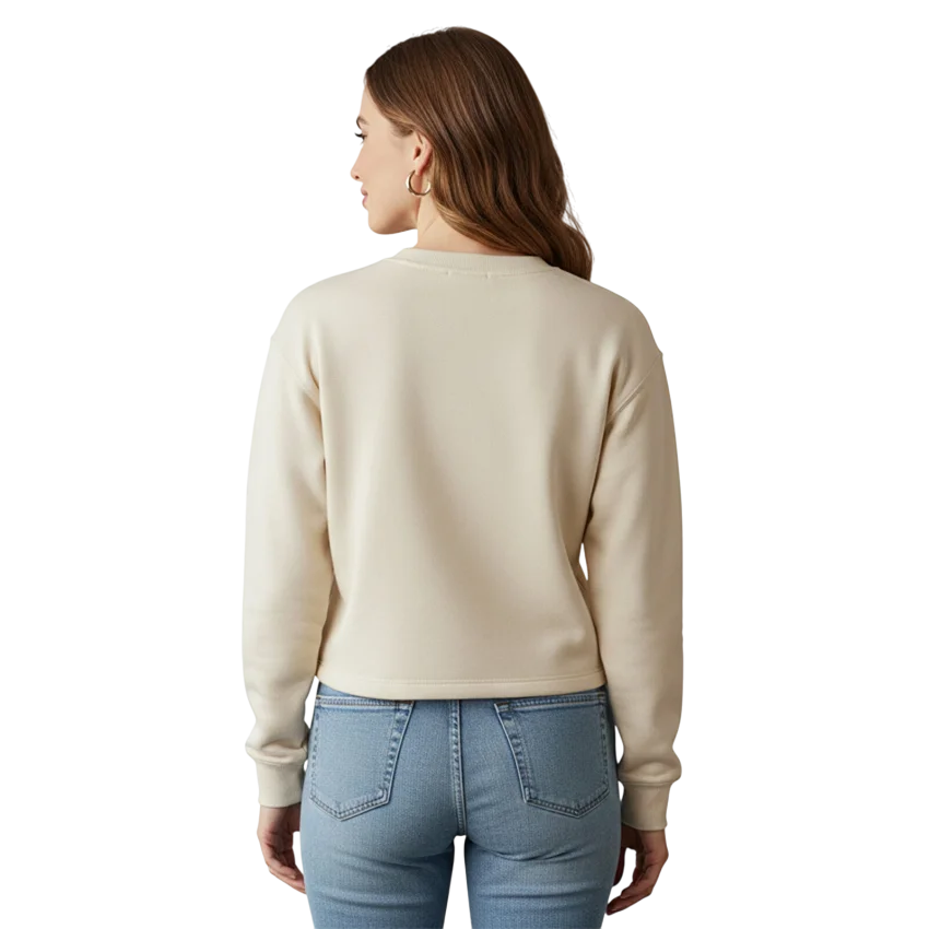 Lumberjack 5W WL 16Aber Yog2-8 5PR Bej Kadın Sweatshirt - 2