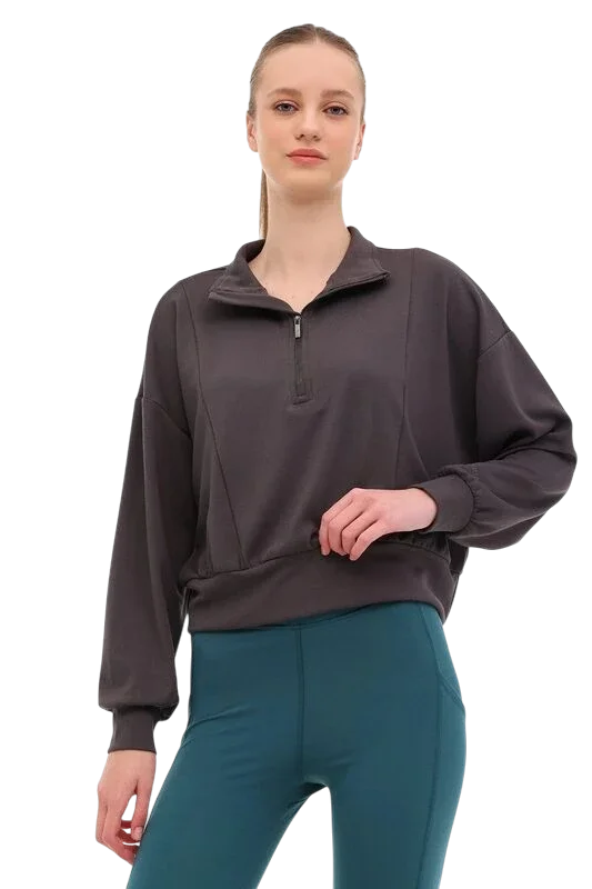 Lumberjack 5W WL Denil Yog1-9 5PR Antrasit Kadın Sweatshirt - 1