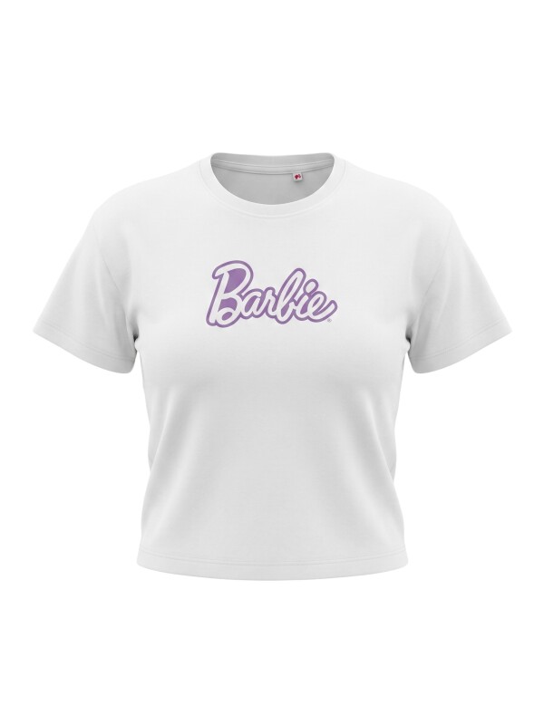 Lumberjack 6M GL Barbie-1 6FX Beyaz Çocuk Tshirt - Lumberjack