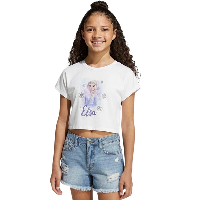 Lumberjack 6M GL Frozen-1 Beyaz Çocuk Tshirt - Lumberjack