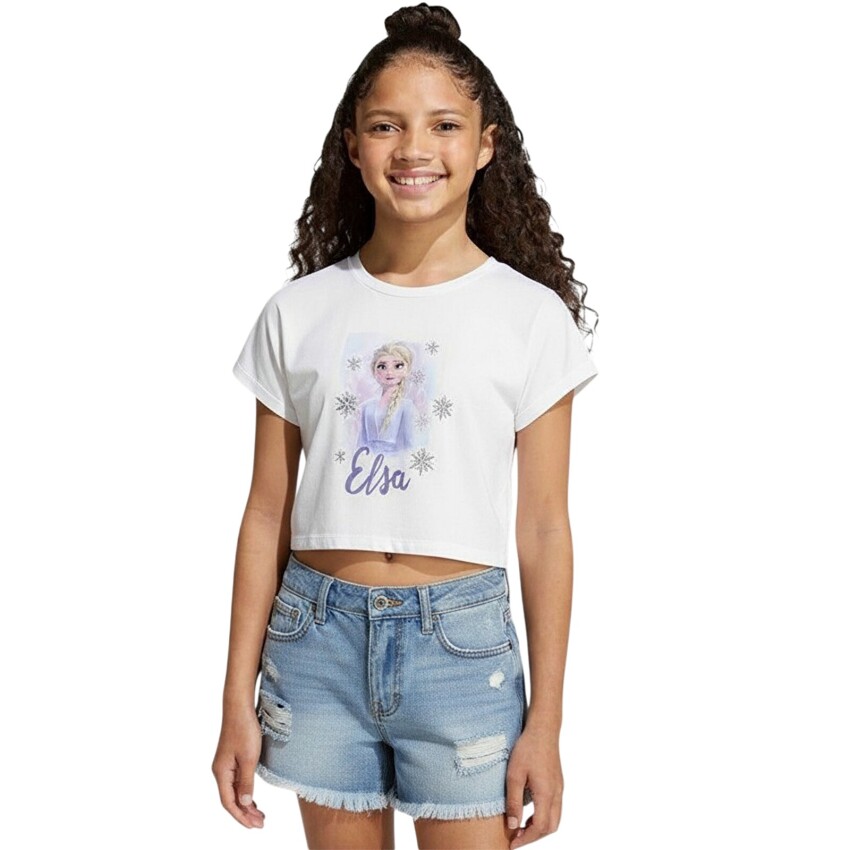 Lumberjack 6M GL Frozen-1 Beyaz Çocuk Tshirt - 1