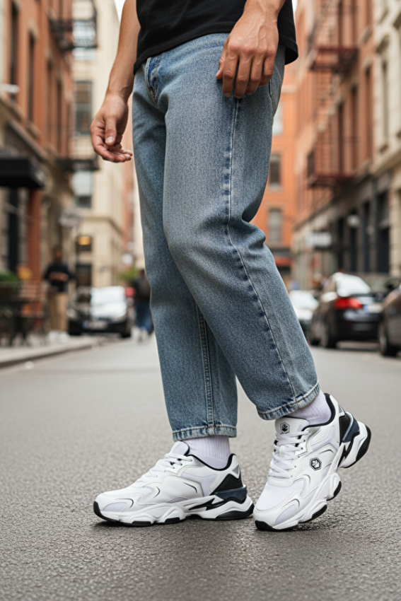 Lumberjack 6M Madax 6FX Beyaz Erkek Sneaker Ayakkabı - 8