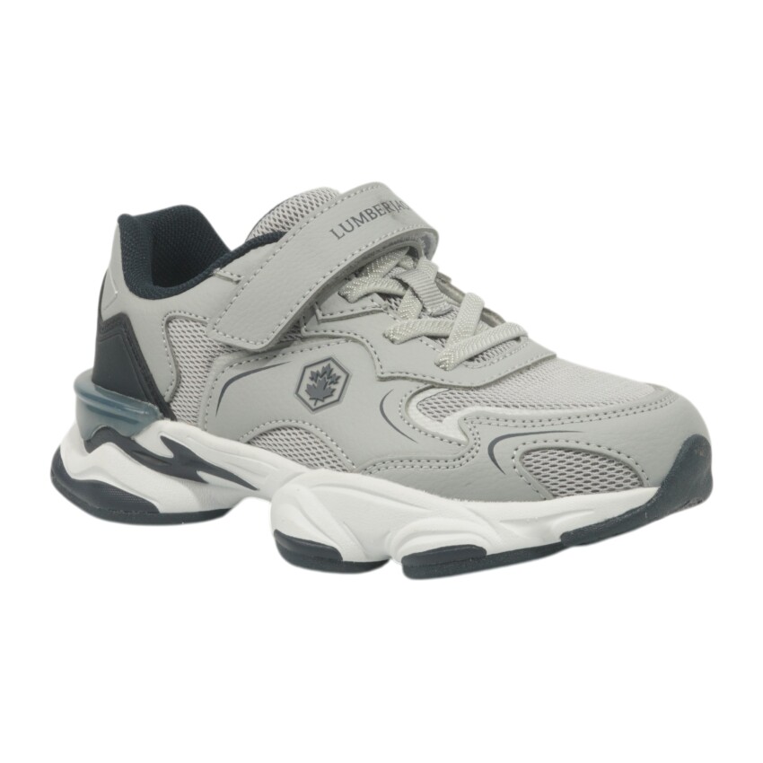 Lumberjack 6M Madax JR 6FX Gri Çocuk Günlük Ayakkabı - 3