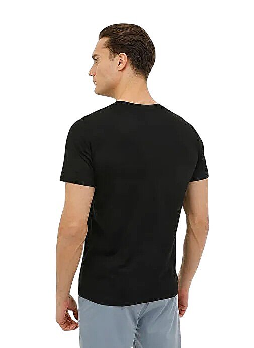 Lumberjack 6M MB CT102 C NK T-SH 6FX Siyah Erkek Tshirt - Lumberjack (1)