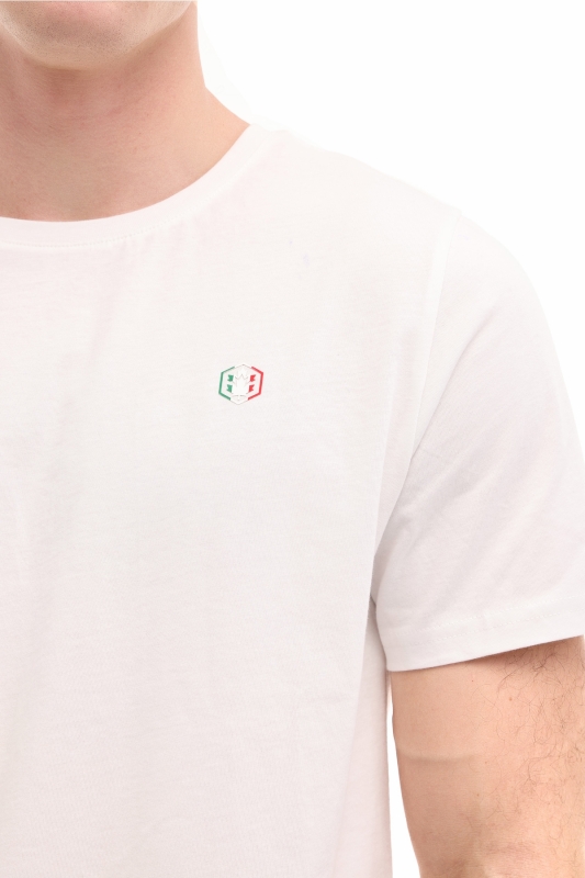 Lumberjack 6M ML Dex 11ITL1314 6FX Beyaz Erkek Tshirt - 4