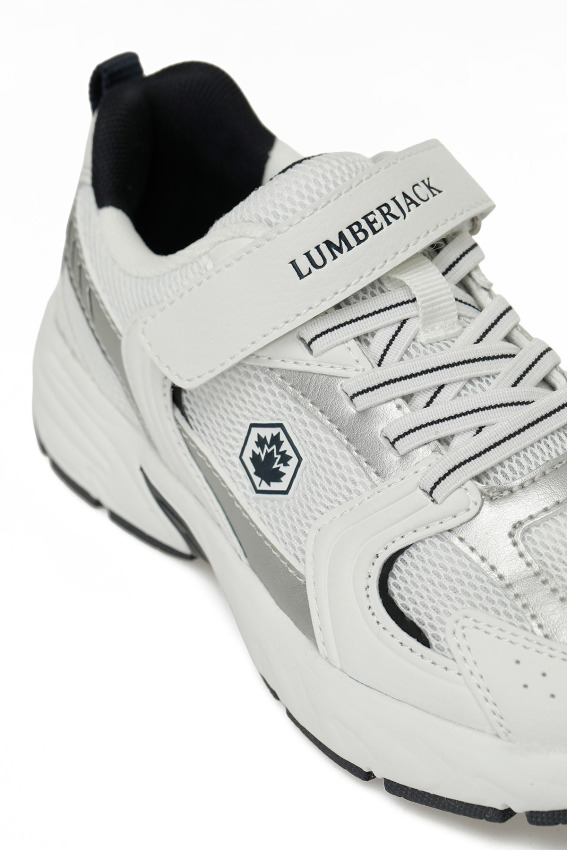 Lumberjack 6M Pol JR 6FX Beyaz Çocuk Günlük Ayakkabı - 6