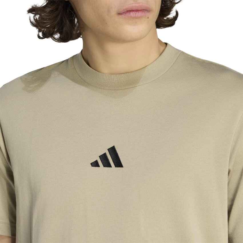 Adidas Essentials Bej Erkek Tshirt - 4