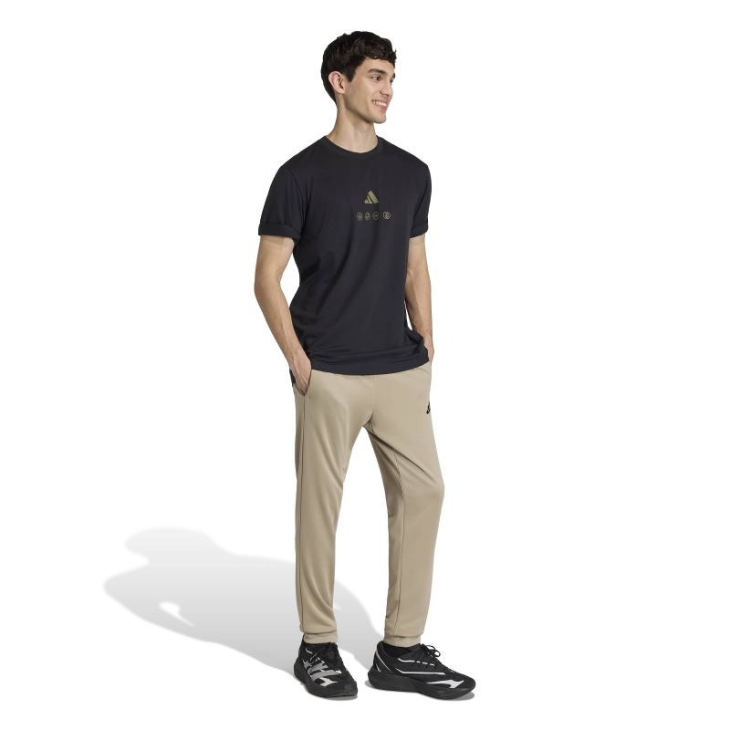 Adidas Climacool City Tech Illustration Graphic Siyah Erkek Tshirt - 5