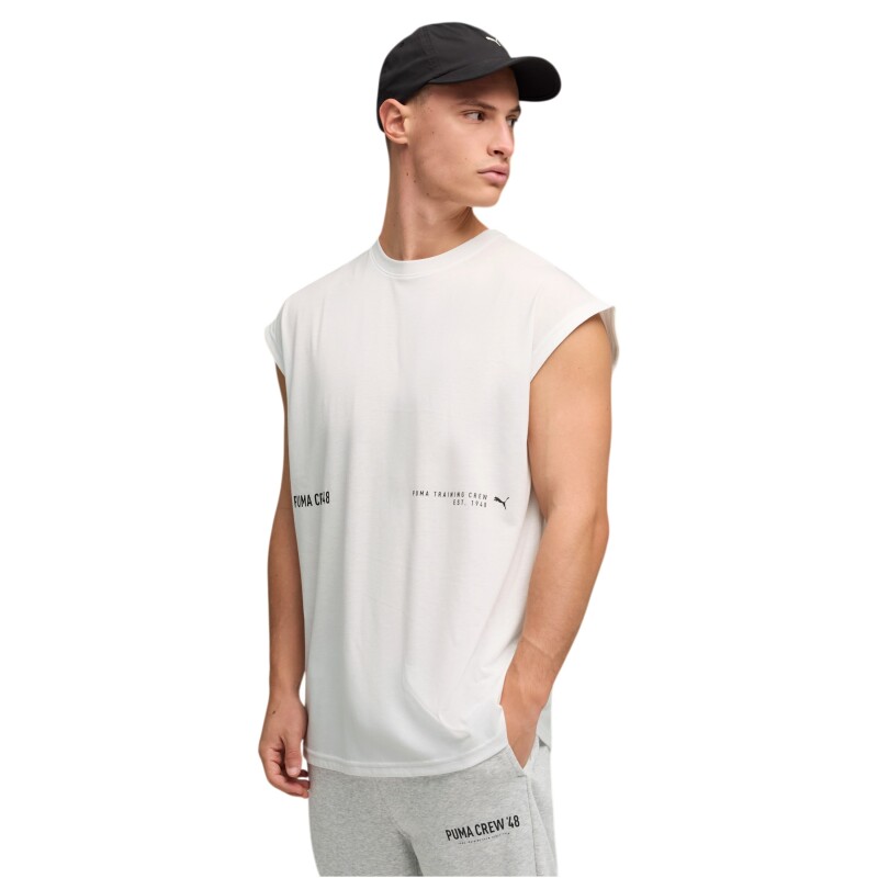 M Graphic Cutoff Tank - Puma