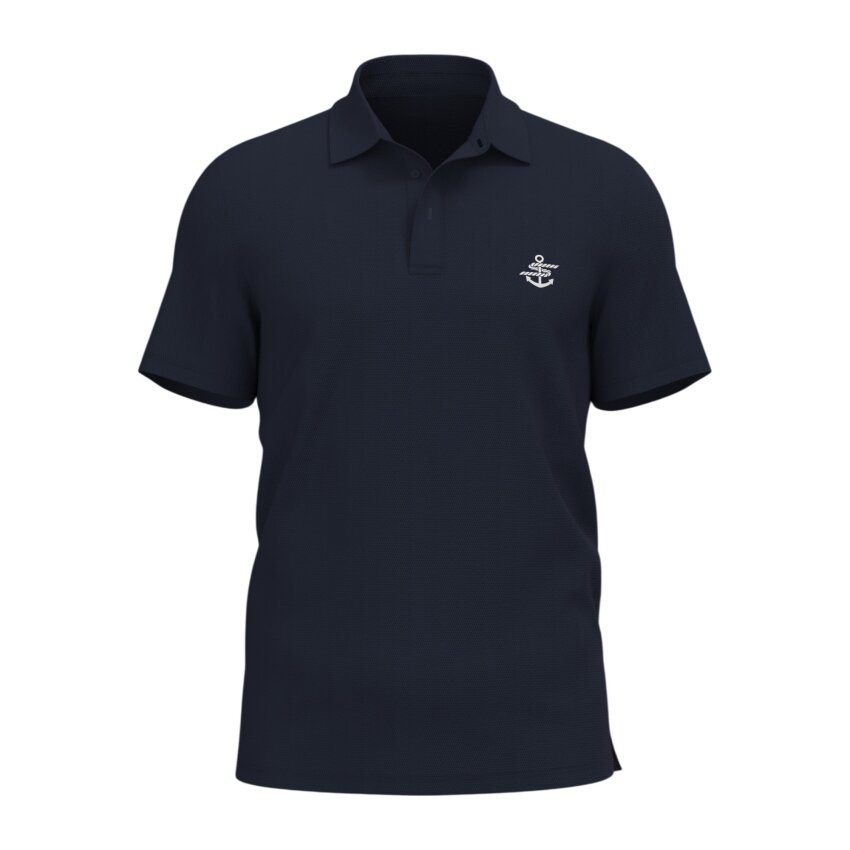 Skechers Logo Printed Lacivert Erkek Polo Tshirt - 1