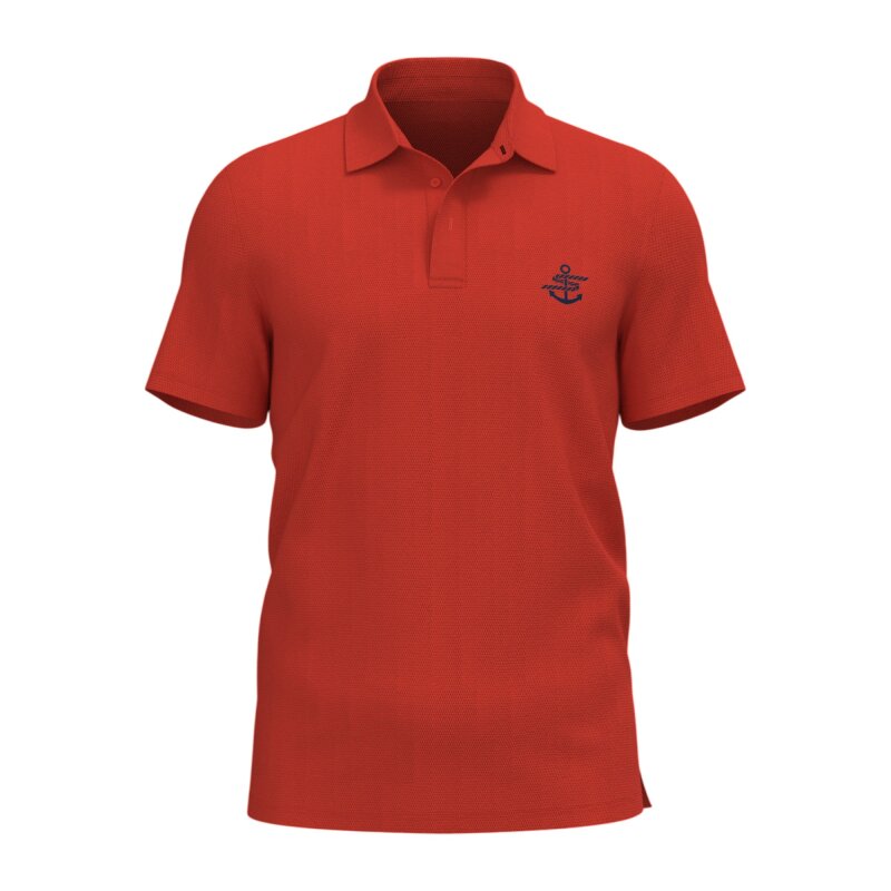 Skechers Logo Printed Kırmızı Erkek Polo Tshirt - Skechers
