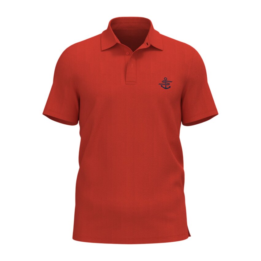 Skechers Logo Printed Kırmızı Erkek Polo Tshirt - 1