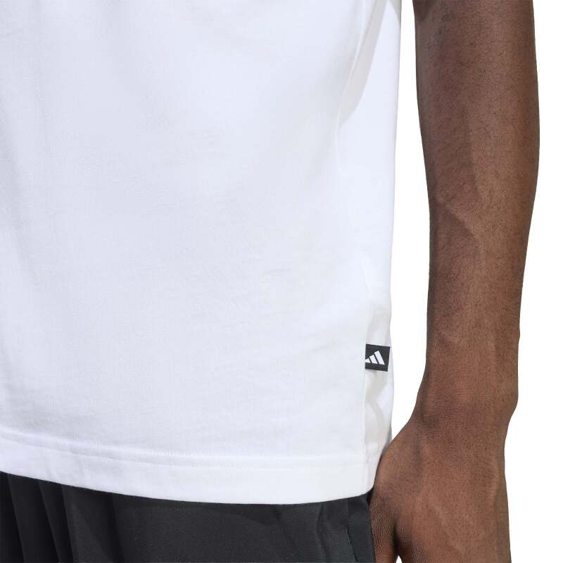 Adidas Memories Of Sport Patch Graphic Beyaz Erkek Tshirt - 4