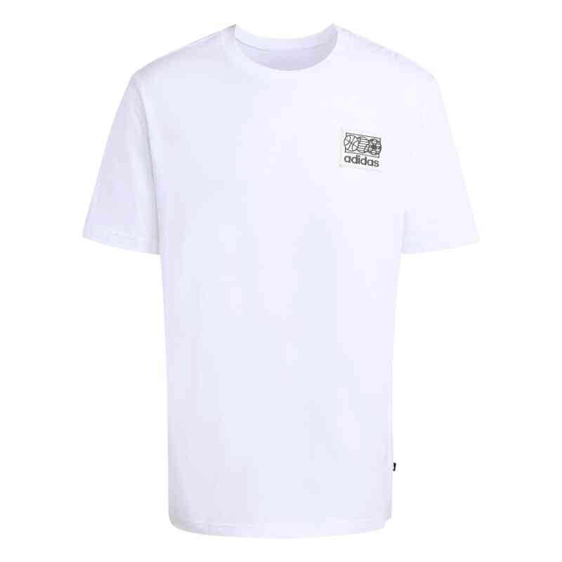 Adidas Memories Of Sport Patch Graphic Beyaz Erkek Tshirt - 6