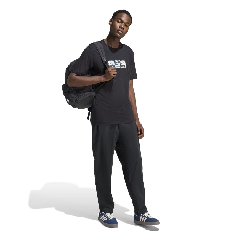 Adidas Memories Of Sport Stamps Grafik Siyah Erkek Tshirt - 6