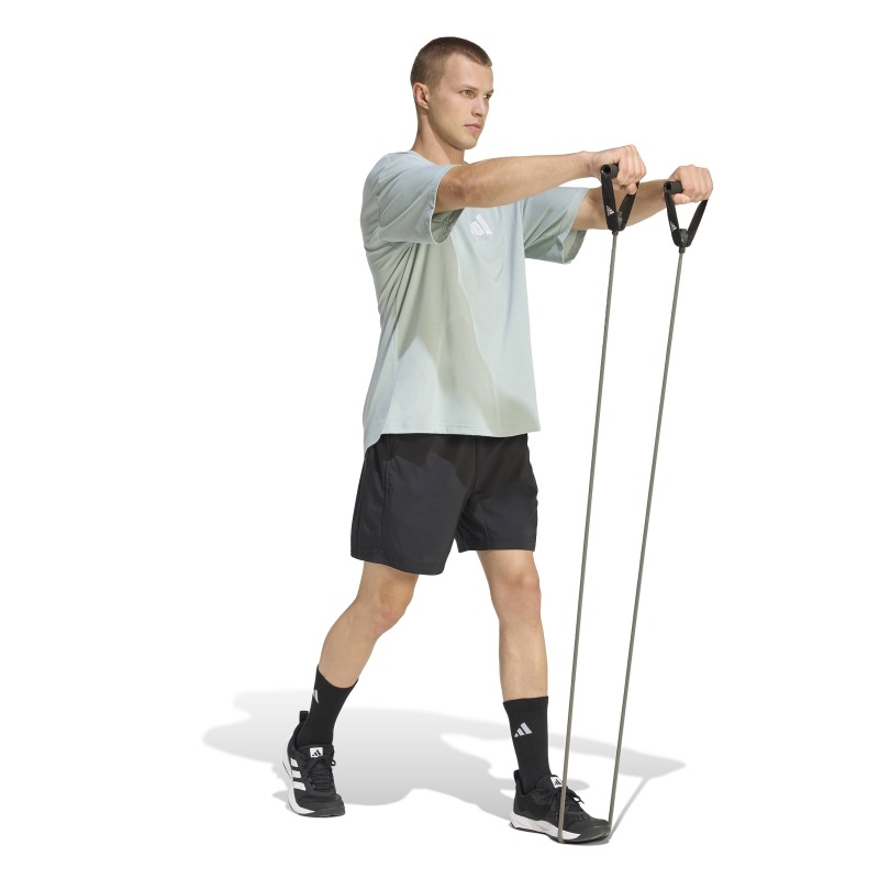 Adidas Climacool Power Training Graphic Yeşil Erkek Tshirt - 3