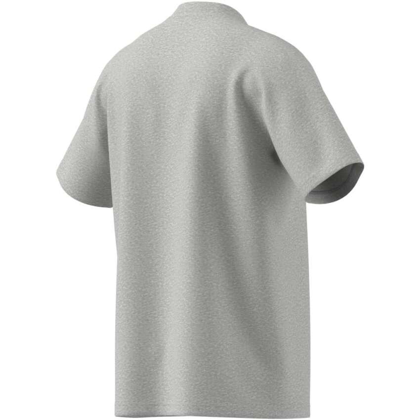 Adidas Essentials Small Logo Single Jersey Gri Erkek Tshirt - 2