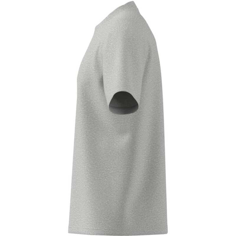 Adidas Essentials Small Logo Single Jersey Gri Erkek Tshirt - 5