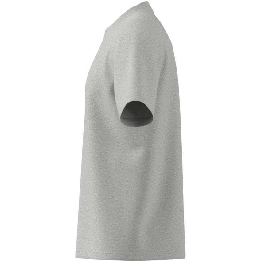 Adidas Essentials Small Logo Single Jersey Gri Erkek Tshirt - 5