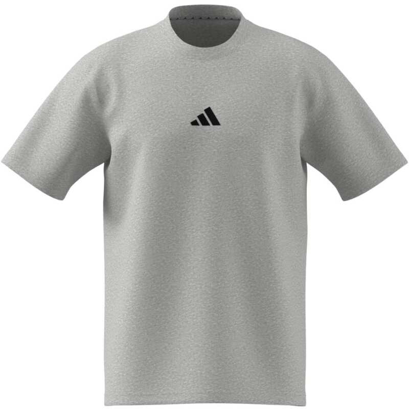 Adidas Essentials Small Logo Single Jersey Gri Erkek Tshirt - 12