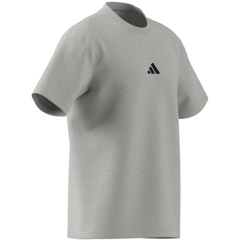 Adidas Essentials Small Logo Single Jersey Gri Erkek Tshirt - 13