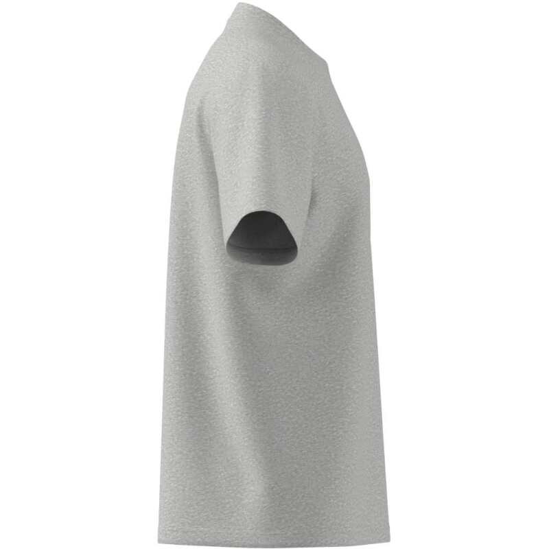 Adidas Essentials Small Logo Single Jersey Gri Erkek Tshirt - 14