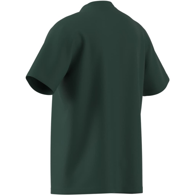 Adidas Essentials Small Logo Single Jersey Yeşil Erkek Tshirt - 4