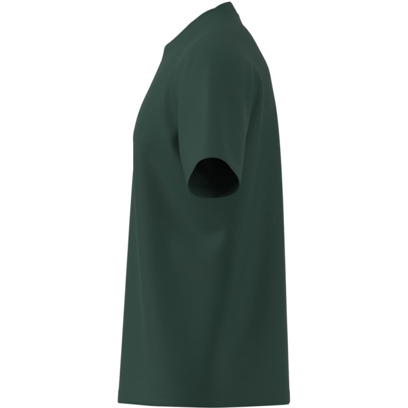 Adidas Essentials Small Logo Single Jersey Yeşil Erkek Tshirt - 5