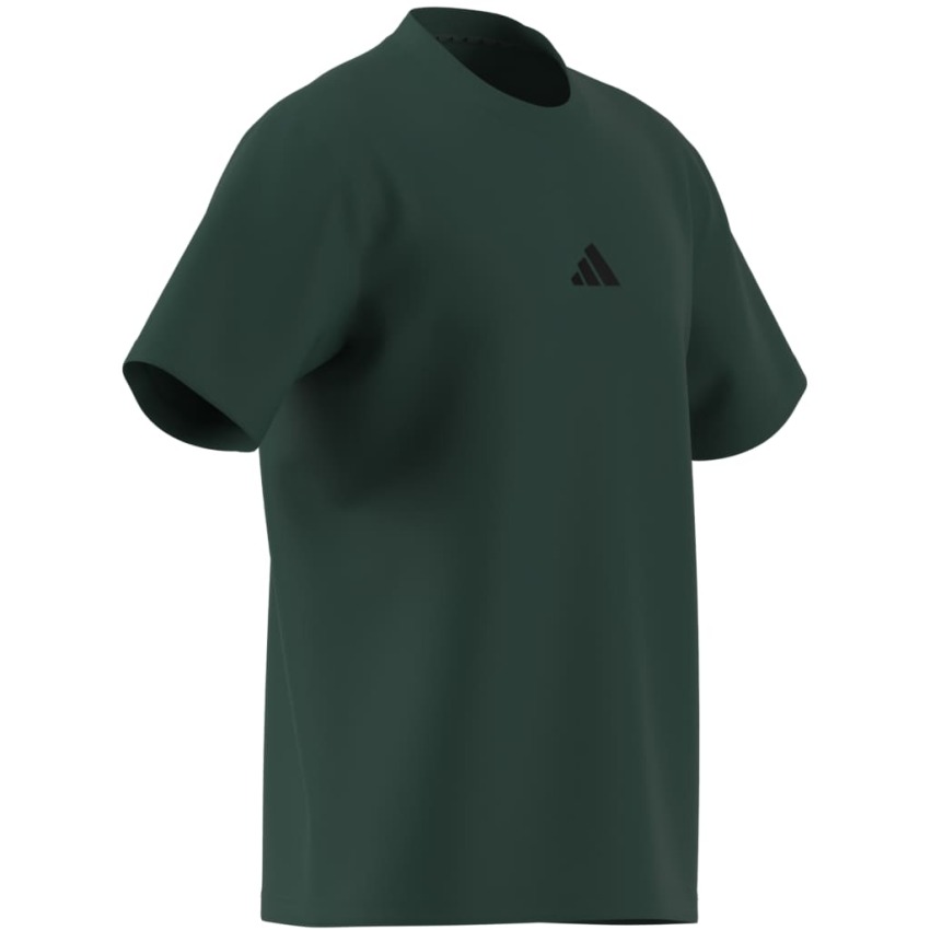 Adidas Essentials Small Logo Single Jersey Yeşil Erkek Tshirt - 13