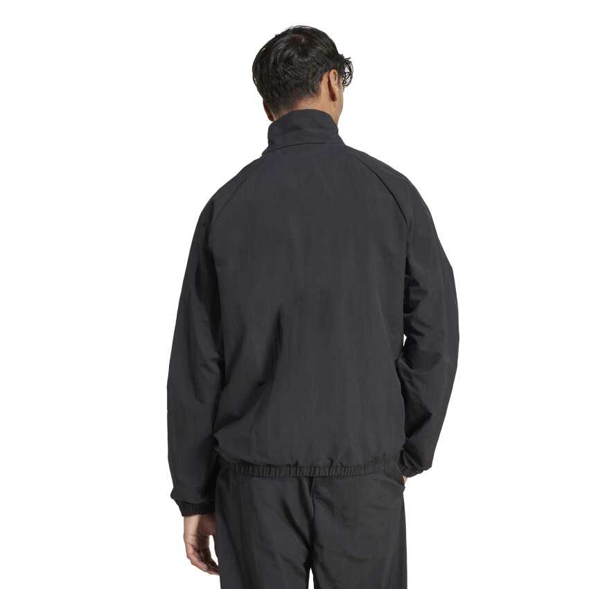 Adidas Essentials Small Logo Siyah Erkek Rüzgarlık - 3