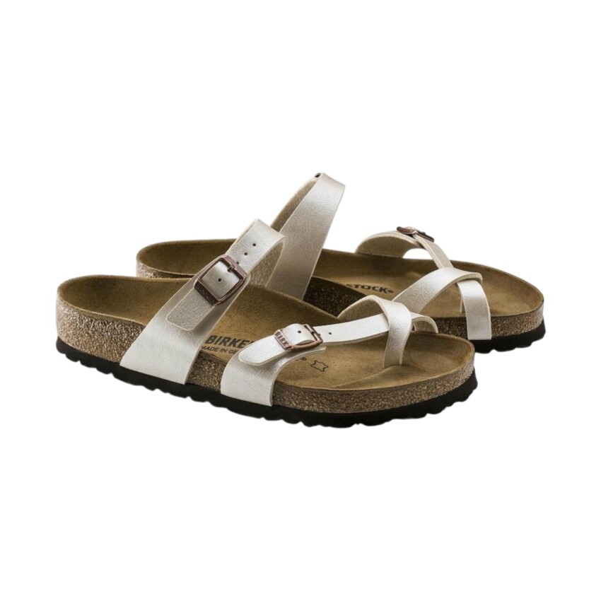 Birkenstock Mayari BF Graceful Beyaz Kadın Terlik - 3