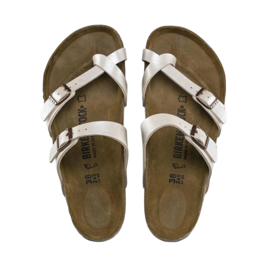 Birkenstock Mayari BF Graceful Beyaz Kadın Terlik - 4