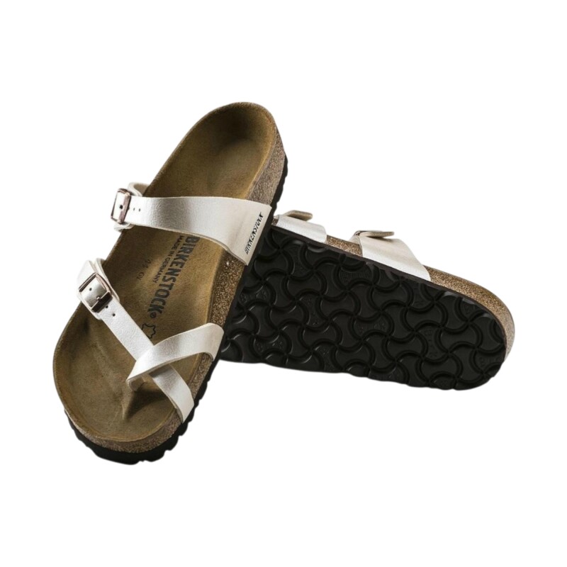 Birkenstock Mayari BF Graceful Beyaz Kadın Terlik - 5