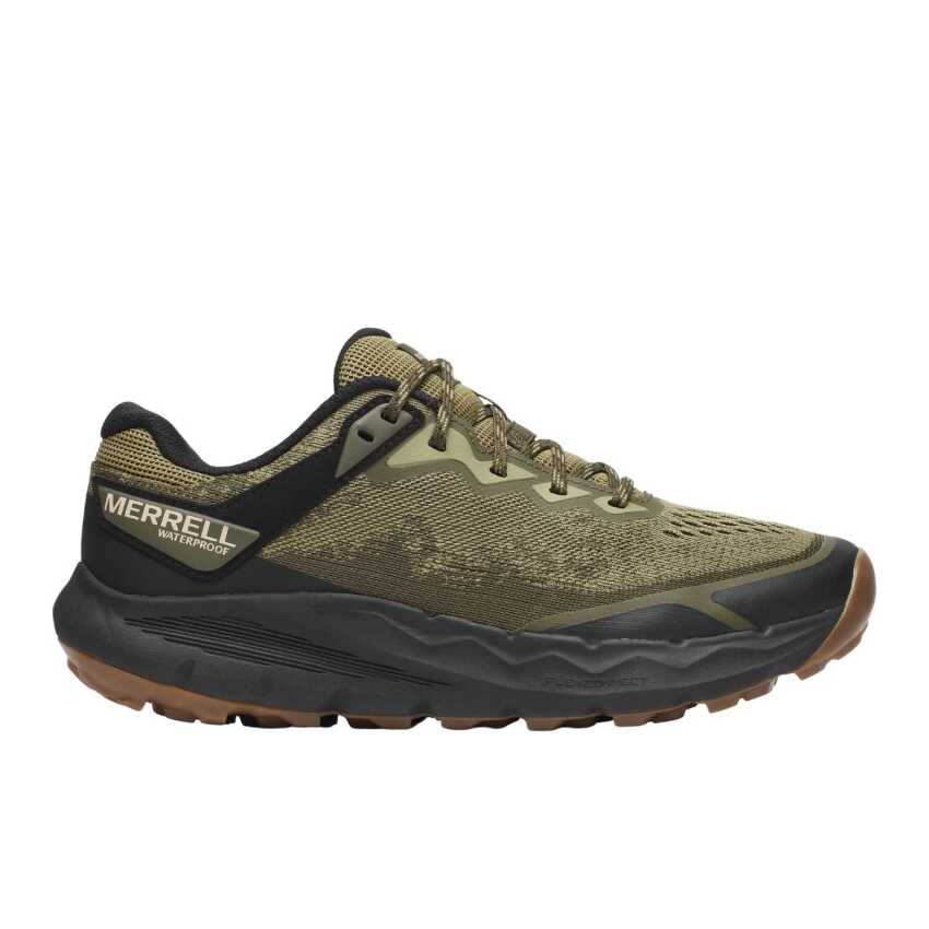 Merrell Nova 4 WP Haki Erkek Koşu Ayakkabısı - 1