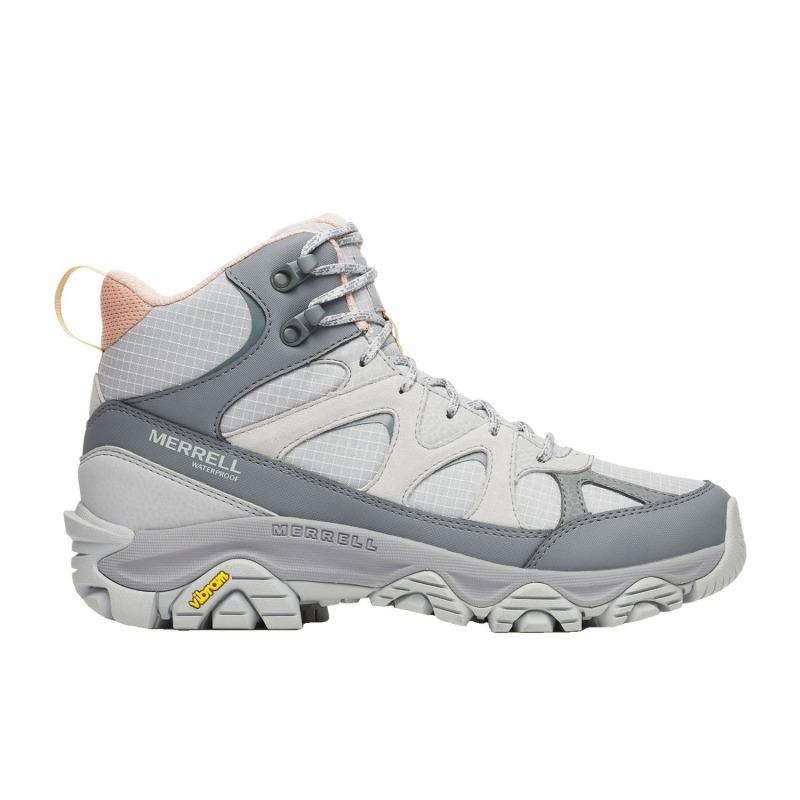 Merrell Thermo Snow Grip Mid WP Gri Kadın Bot - Merrell