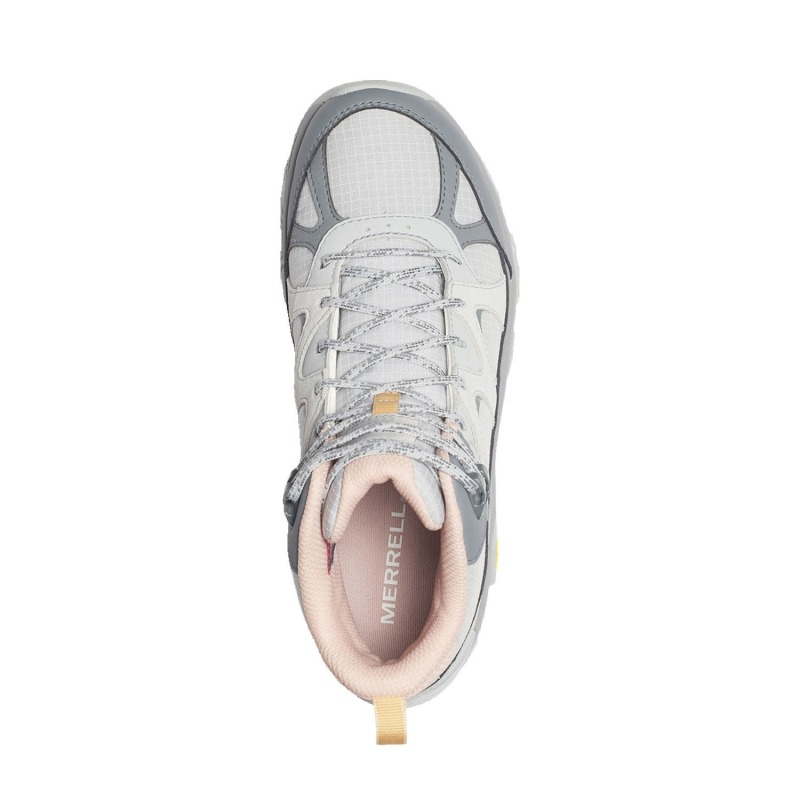 Merrell Thermo Snow Grip Mid WP Gri Kadın Bot - 4